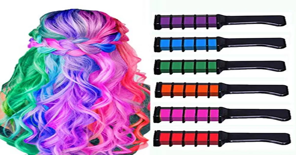 temporary hair color comb